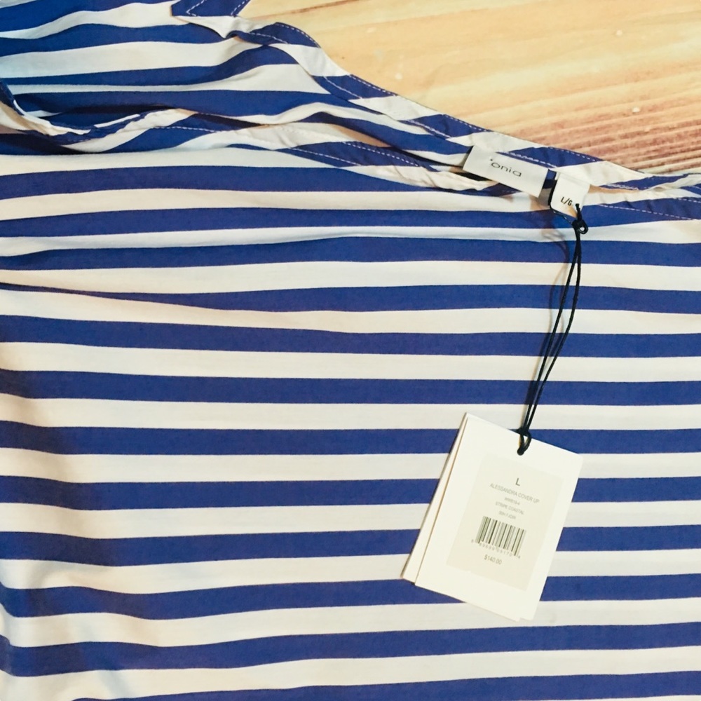 Onus Alessandra striped swim cover up - Picture 4 of 6
